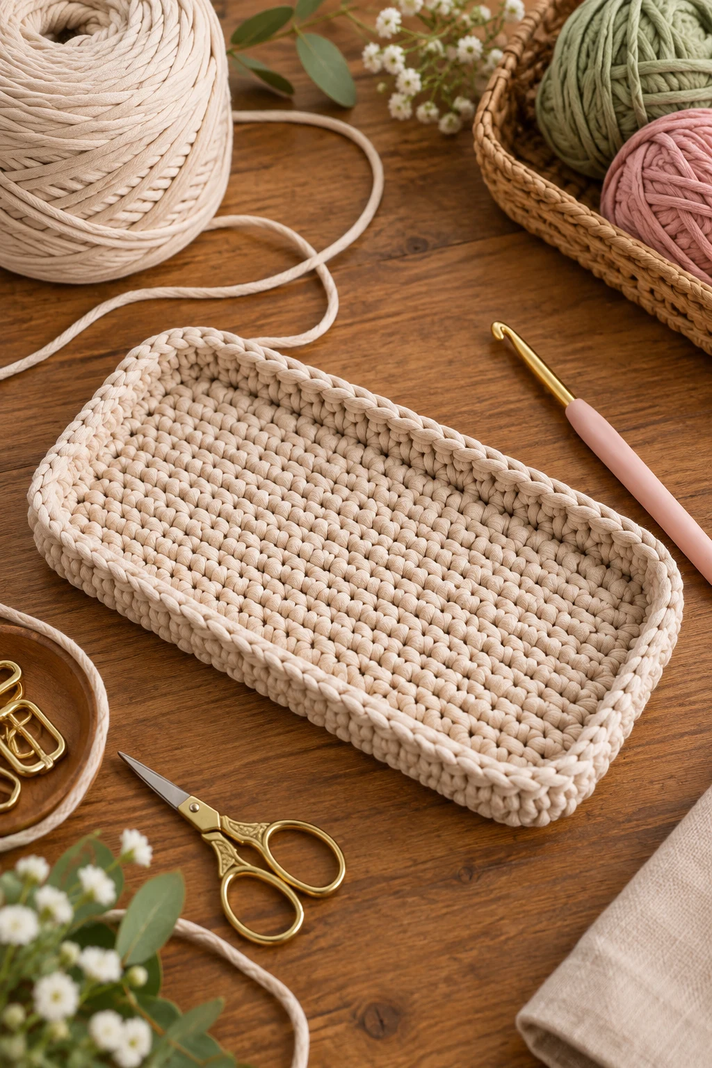 Sturdy Rectangle Base — crochet bag base style outfit