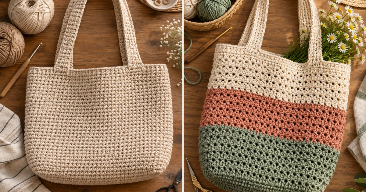 Crochet bag ideas inspiration: 7 Easy DIY Ideas for crochet bag ideas inspiration