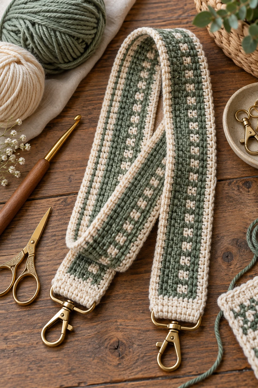 Tunisian Crochet Bag Strap — crochet bag straps free pattern style outfit