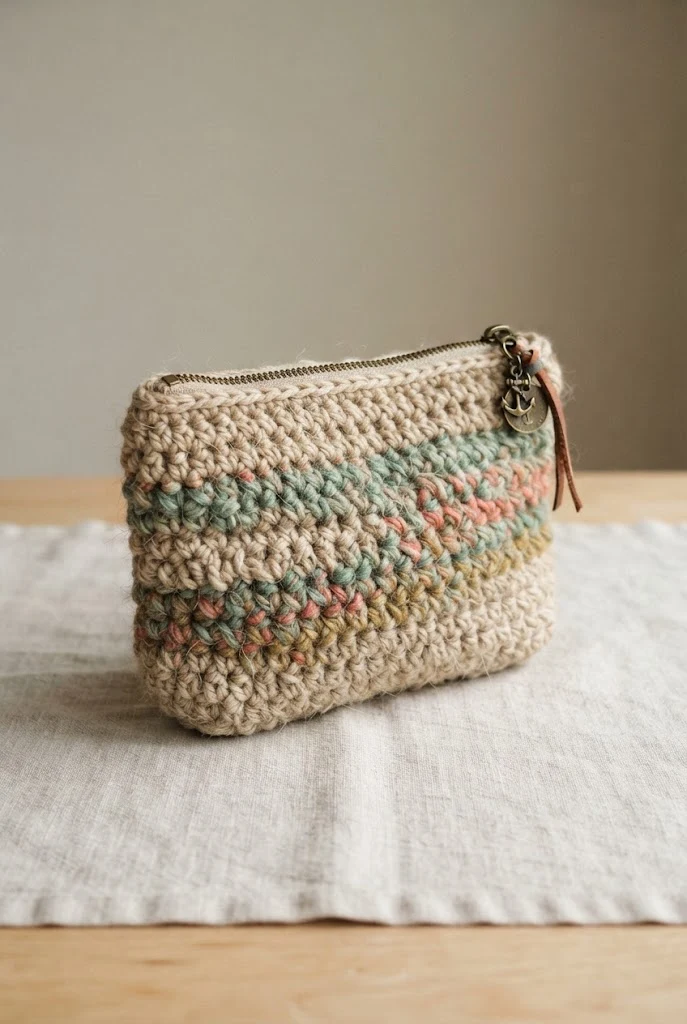 Sea Shell Stitch Evening Purse — crochet bag summer style outfit