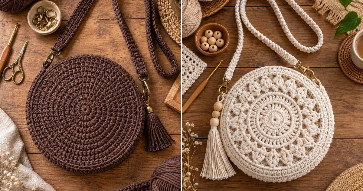 Crochet circle bag: 15 Gorgeous DIY Ideas for 2026 crochet circle bag