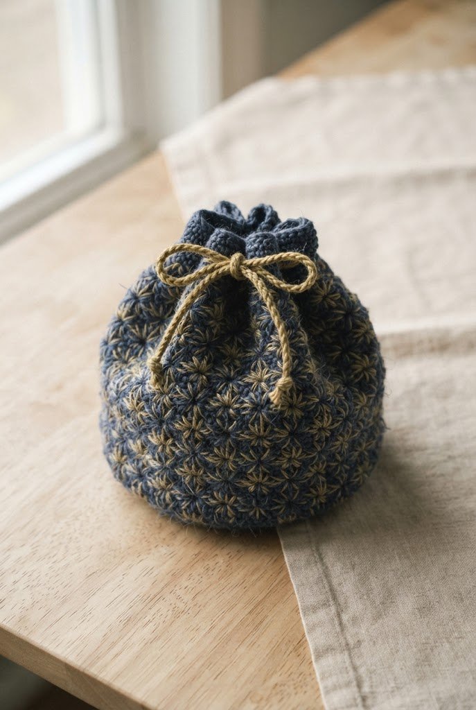 Star Stitch Celestial Bag — crochet dice bag pattern free style outfit
