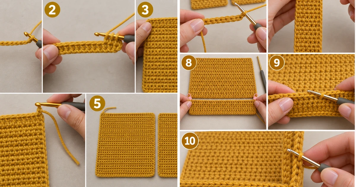 Crochet Handbag Pattern — Free Beginner Tutorial Crochet Handbag Pattern