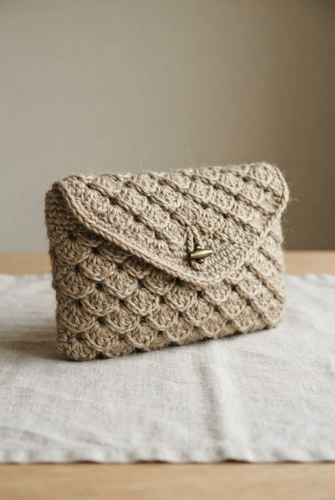 Aqua Ripple Crossbody Bag — crochet ipad bag style outfit