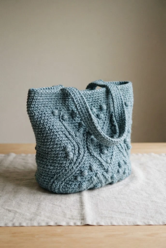 Oceanic Gradient Bucket — crochet ipad bag style outfit