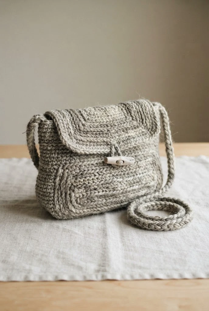 Foam Crested Wave Handbag — crochet ipad bag style outfit