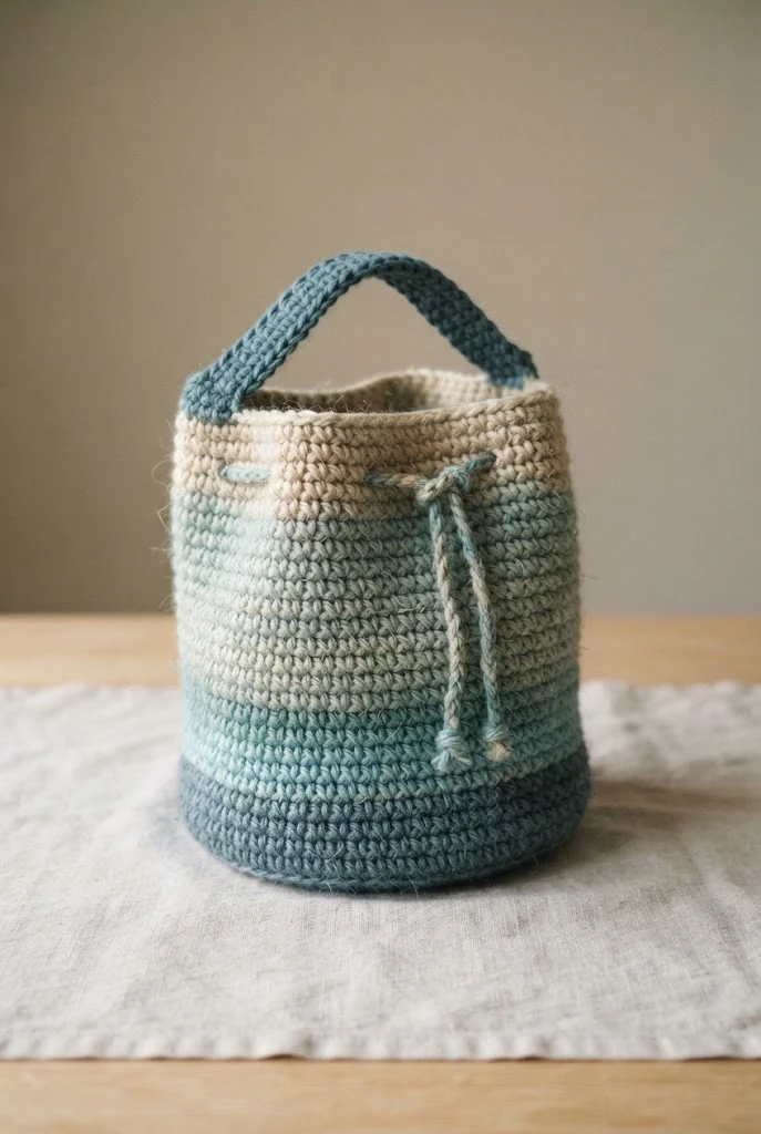 Foam Crested Wave Handbag — crochet jute bag style outfit
