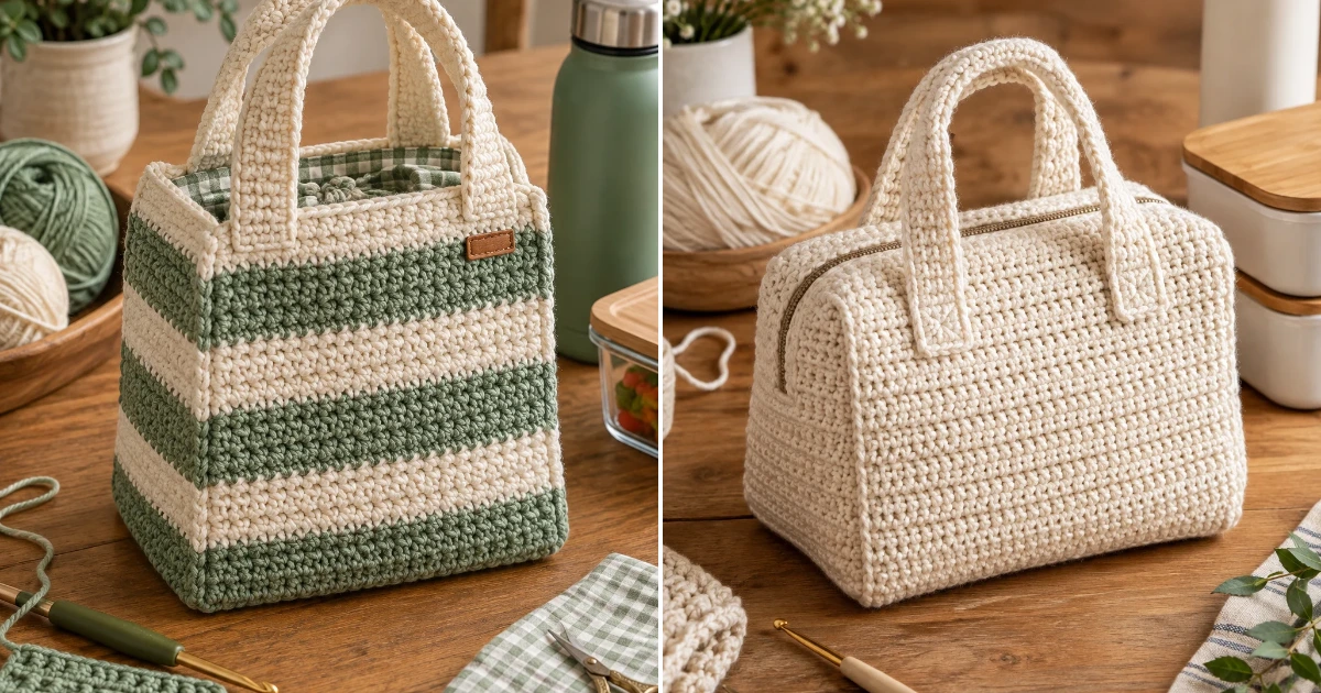 Crochet lunch bag: 11 Best DIY Ideas for 2026 crochet lunch bag