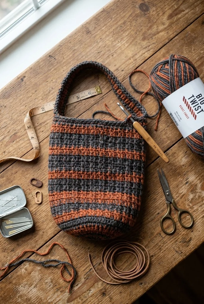 Heavy-Duty Thermal Stitch Stanley Carrier — crochet tumbler bag style outfit
