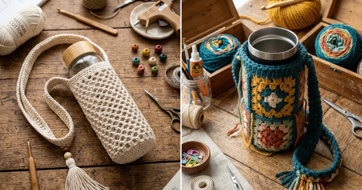 Crochet tumbler bag: 11 Best DIY Ideas for 2026 crochet tumbler bag