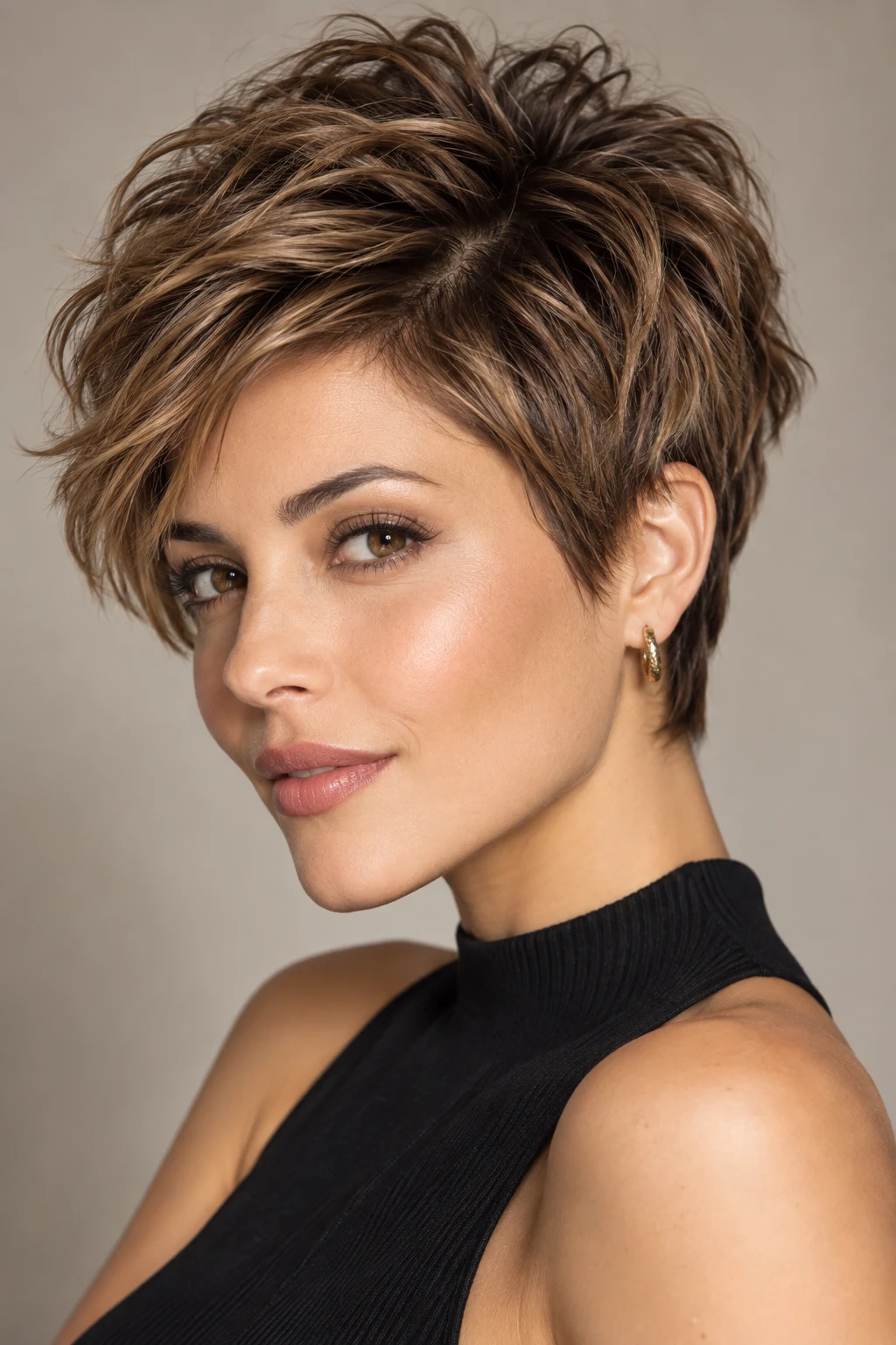 Textured Pixie With a Lifted Crown — cute hairstyles for short hair easy style outfit
