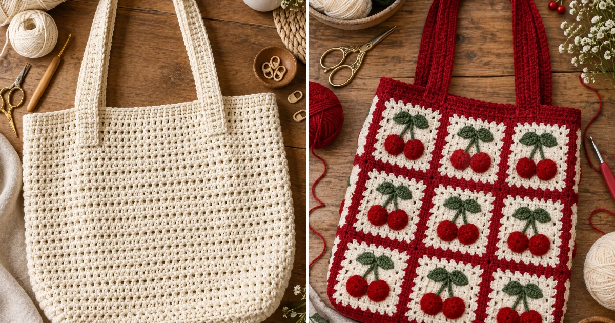 13 Stylish DIY Crochet Bag Ideas You’ll Actually Want diy crochet bag
