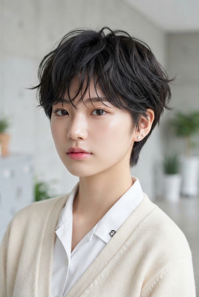 The 5-Minute Messy Pixie for School Mornings — hairstyles for short hair for schools style outfit