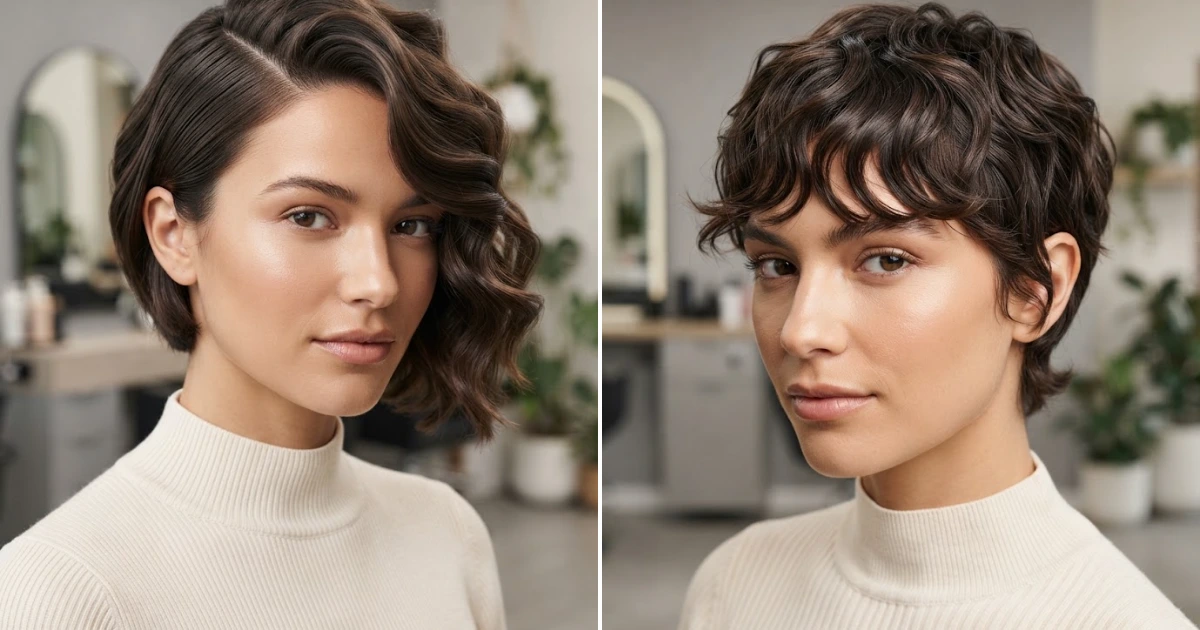 Hairstyles for short wavy hair: 12 Chic Hairstyles hairstyles for short wavy hair