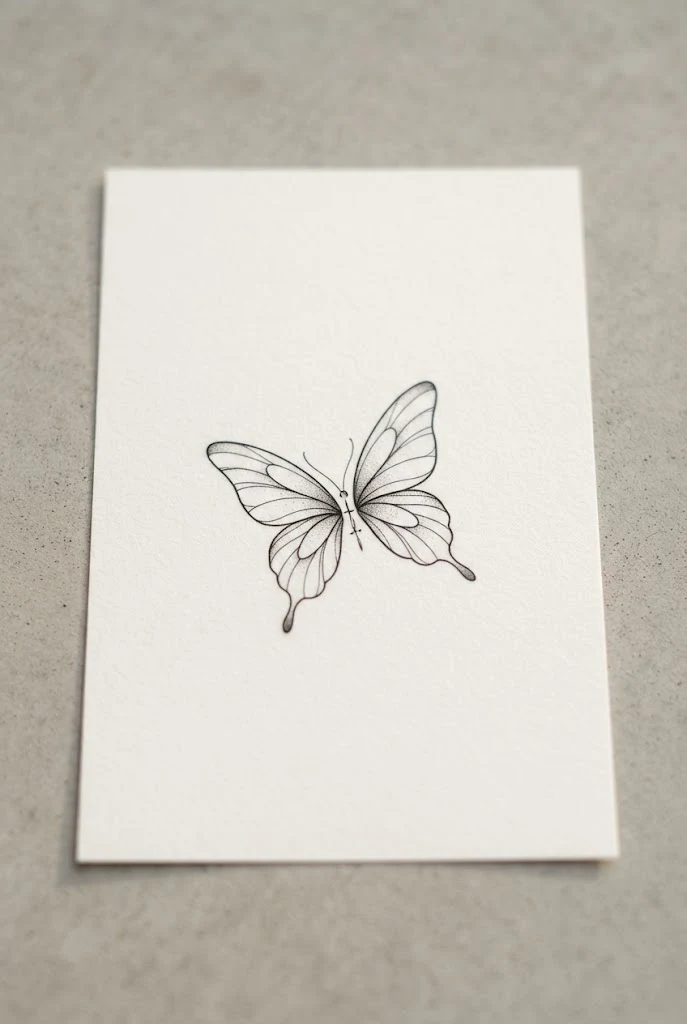Thumb Joint Grace — hand tattoo butterfly style outfit