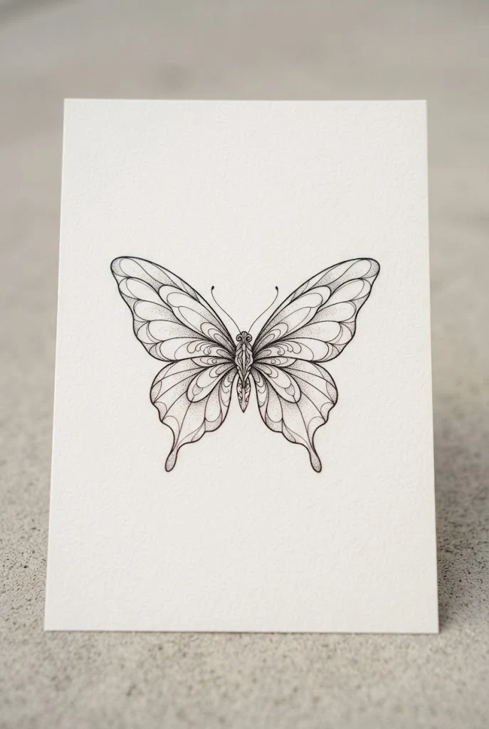 Webbing Winged Accent — hand tattoo butterfly style outfit
