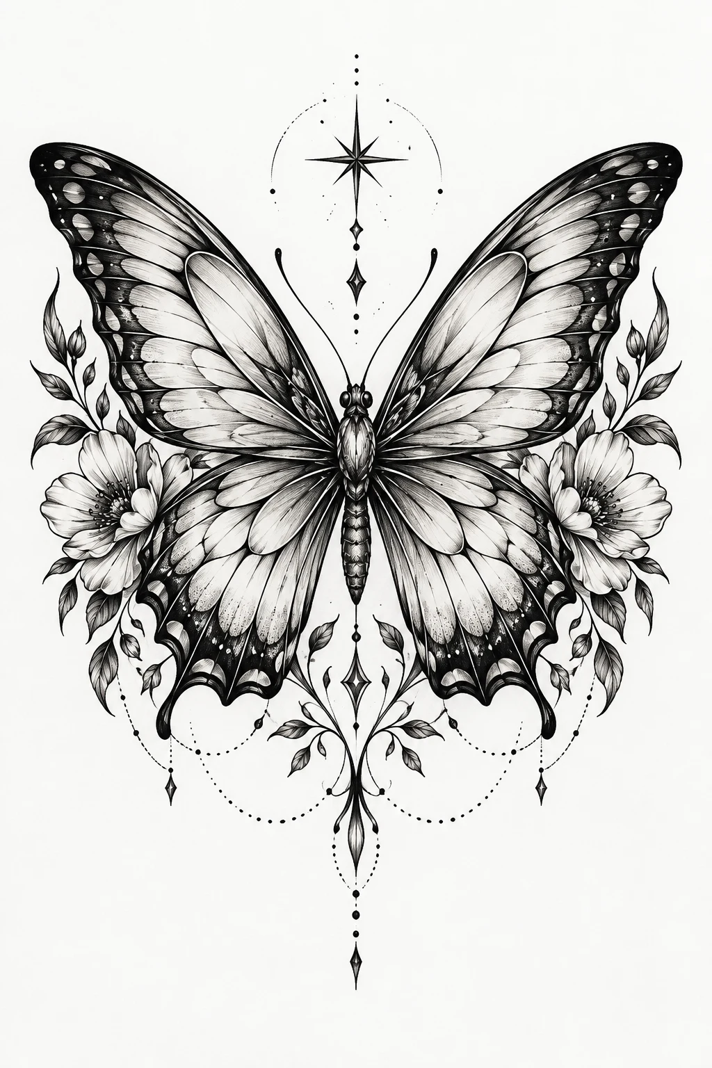 Large Statement Butterfly Quote — happiness is a butterfly tattoo style outfit