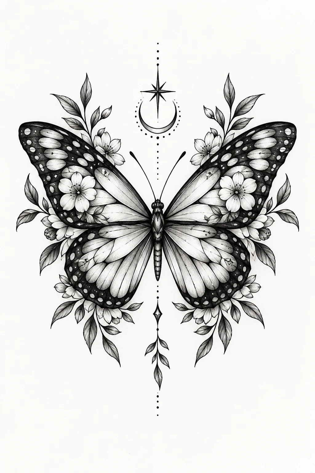 Mental Health Butterfly Tattoo — happiness is a butterfly tattoo style outfit