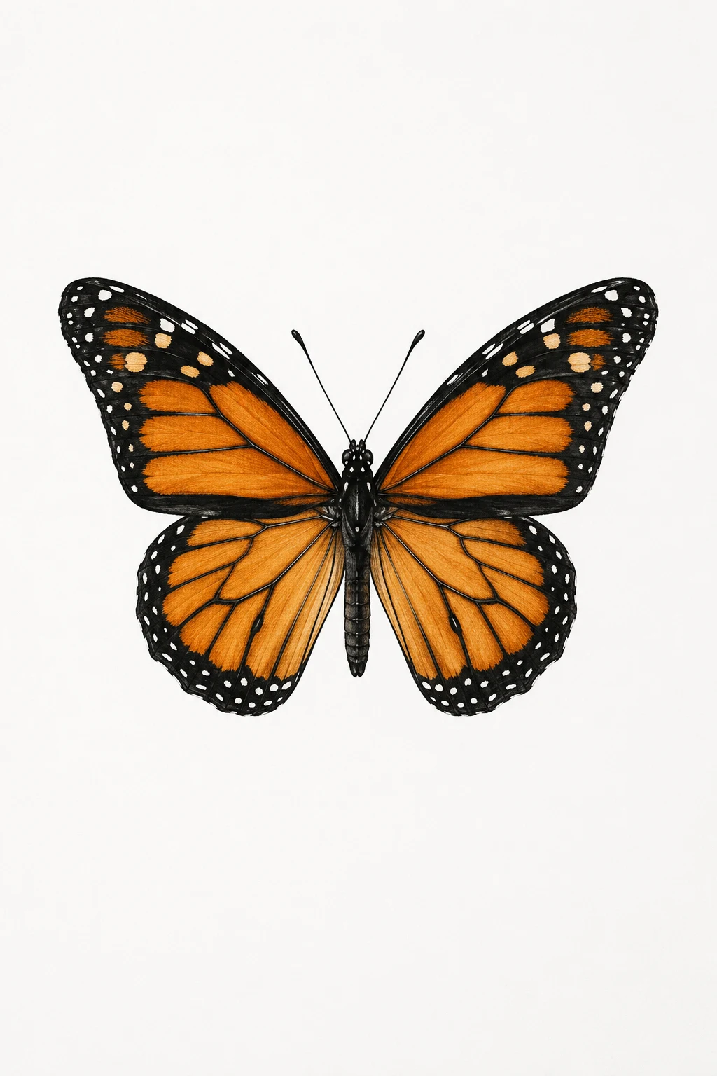 Realistic Monarch Butterfly — harry styles butterfly tattoo style outfit