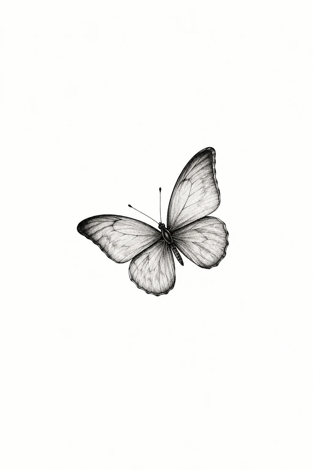 Little Butterfly Tattoo on Hand — little butterfly tattoo style outfit