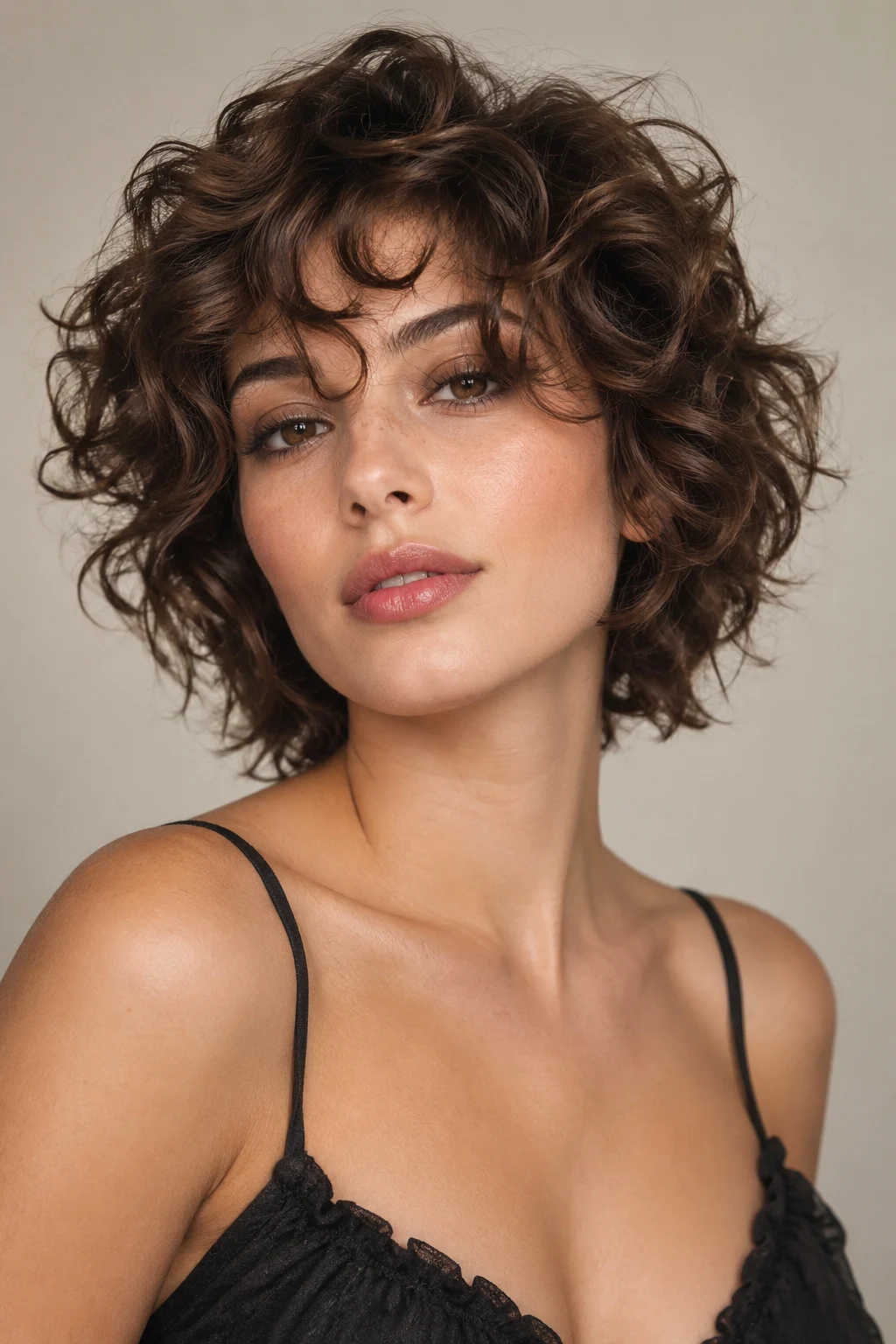 Loose Curly Shag — loose hairstyles for short hair style outfit