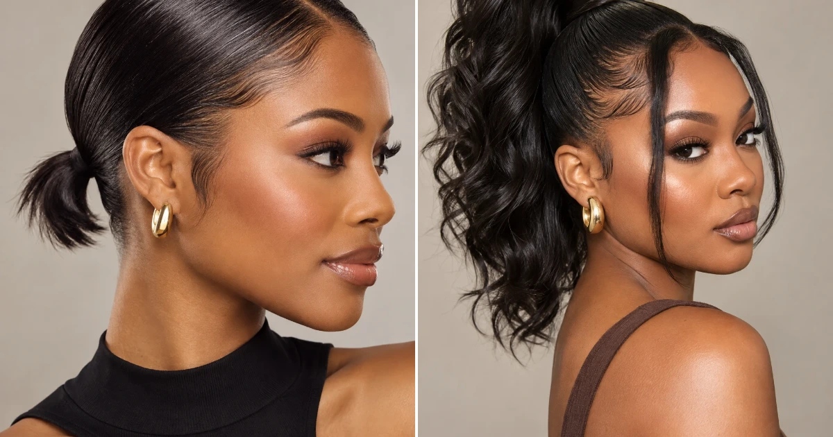 Ponytail hairstyles short hair: 9 Gorgeous Hairstyles ponytail hairstyles short hair