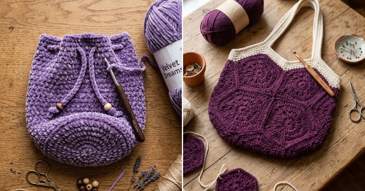 Purple crochet bag: 7 Stunning DIY Ideas for 2026 purple crochet bag
