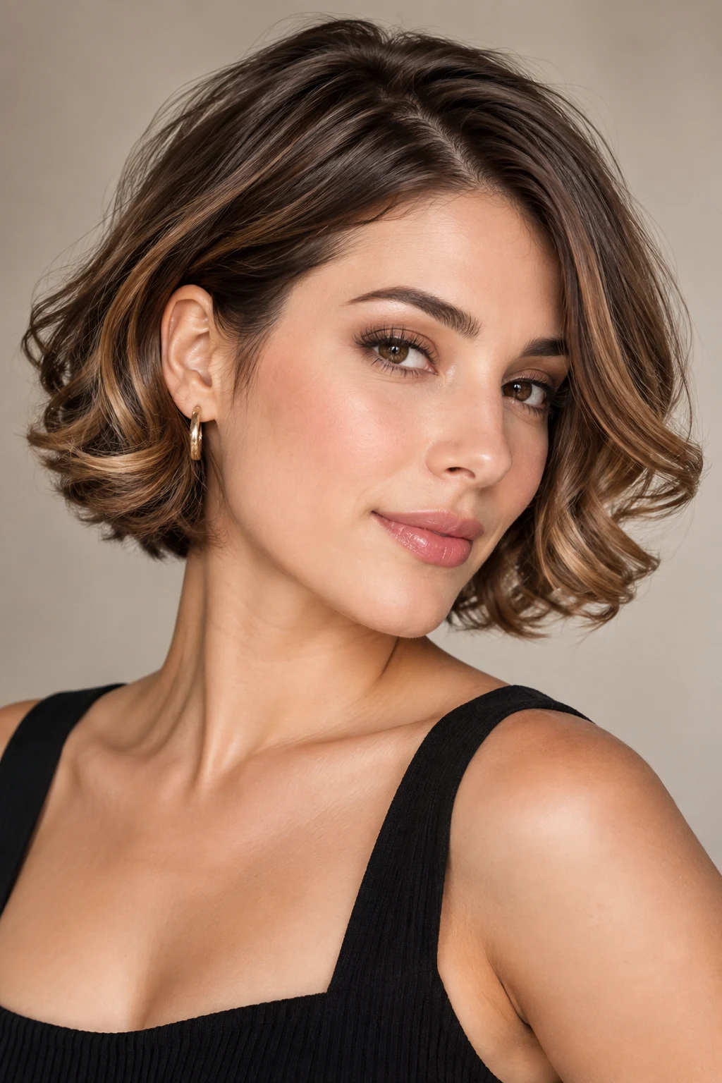 Soft Curled Ends — quick hairstyles for short hair style outfit