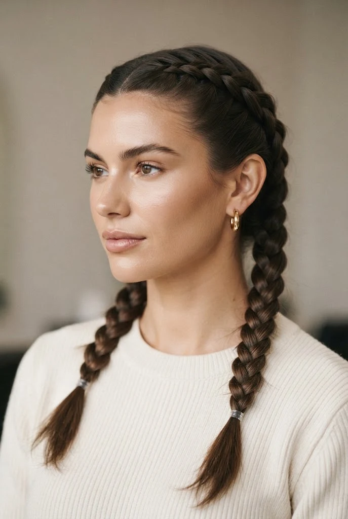 The Half-Up Claw Clip Twist — School Hairstyles style outfit