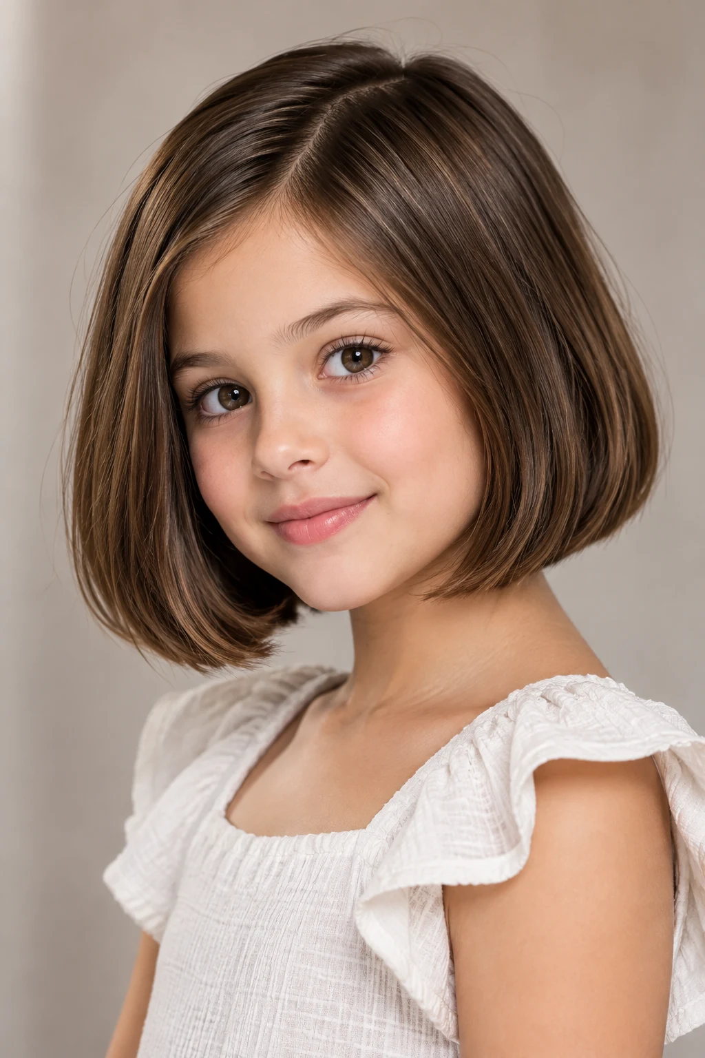 The Classic Chin-Length Bob — short hairstyles for girls style outfit