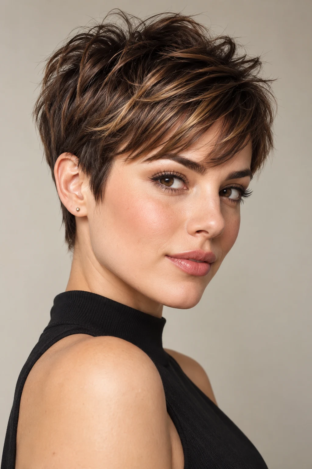 The Playful Pixie — short hairstyles for girls style outfit