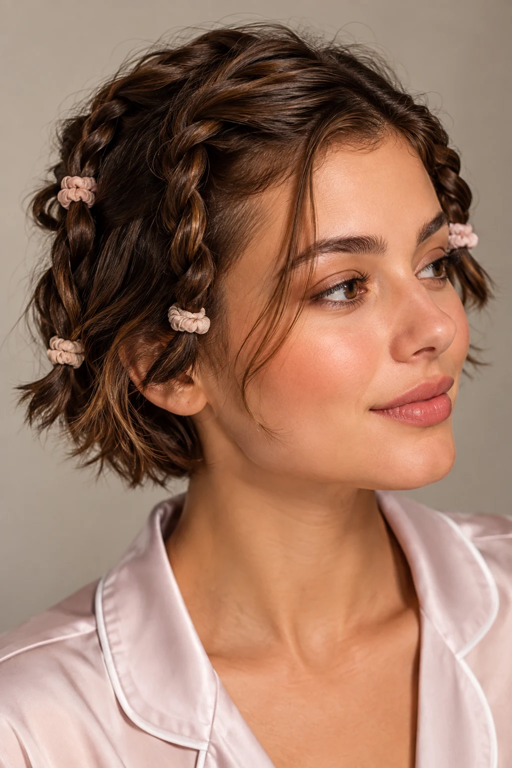 Loose Mini Twists — short hairstyles for sleeping style outfit
