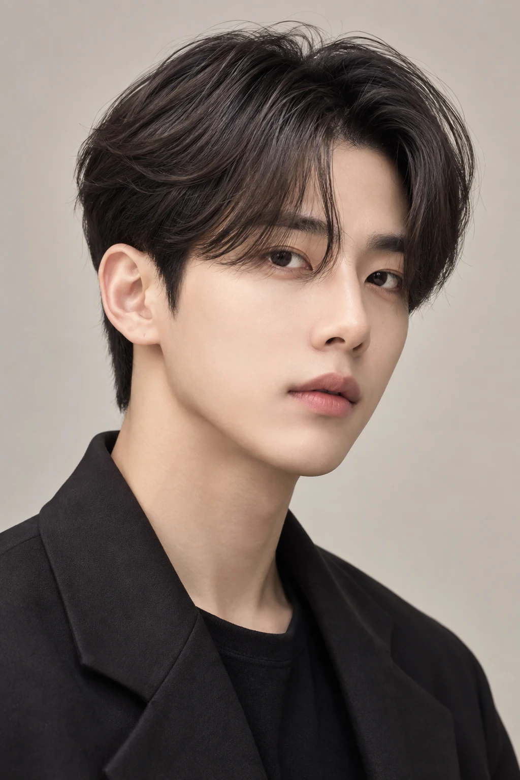 Short Korean Curtain Cut — short korean hairstyles style outfit