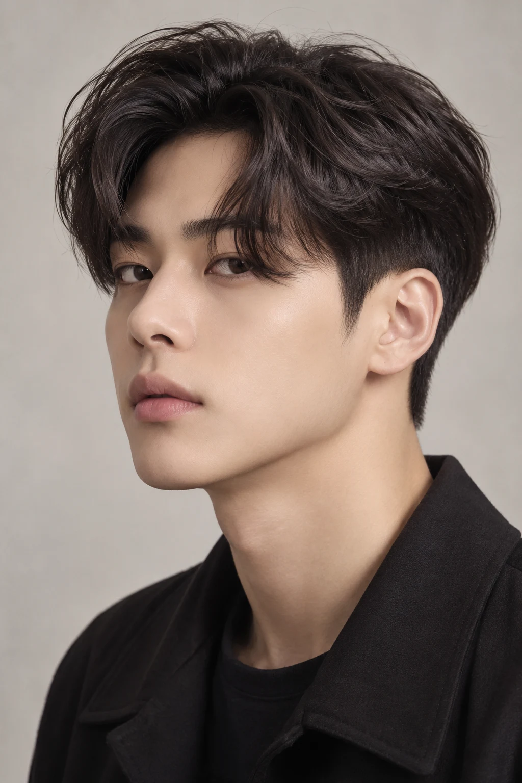 Comma Hair Crop — short korean hairstyles style outfit