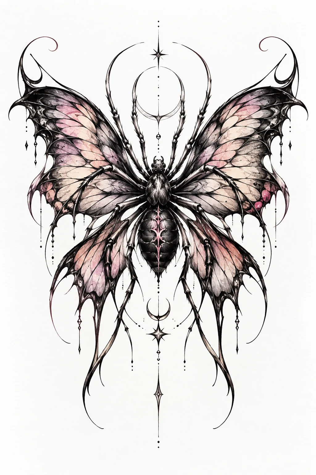 Spider Butterfly Tattoo Meaning Inspired by Transformation — spider butterfly tattoo style outfit