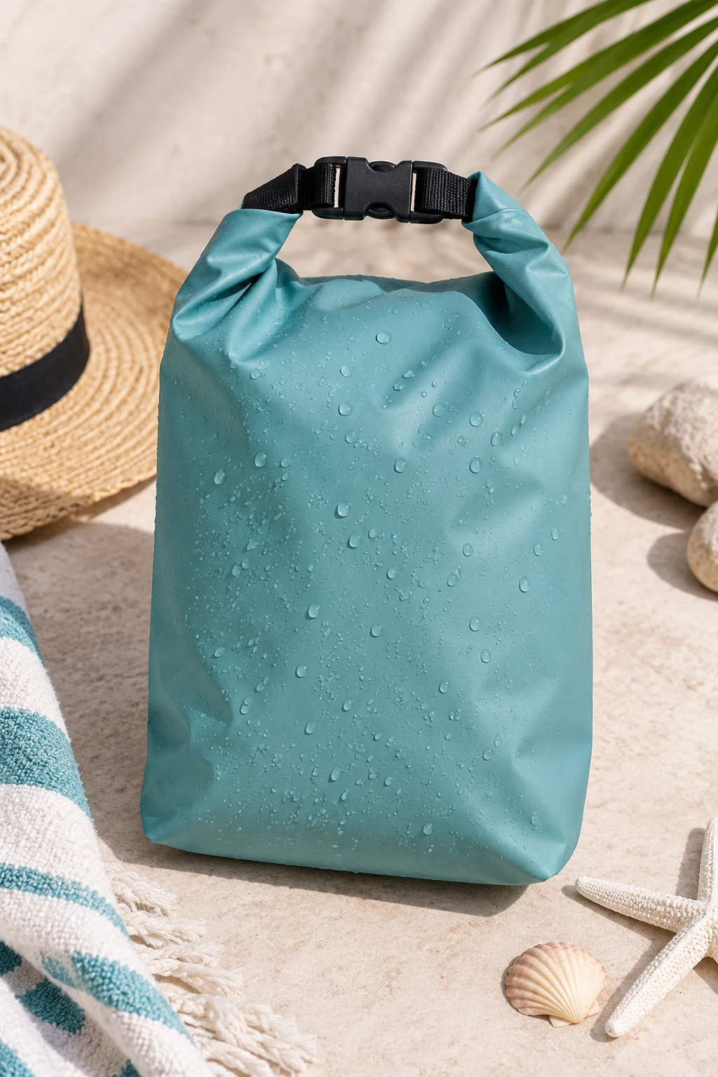 A Dry Bag for Wet Swimwear — Summer beach bag essentials style outfit