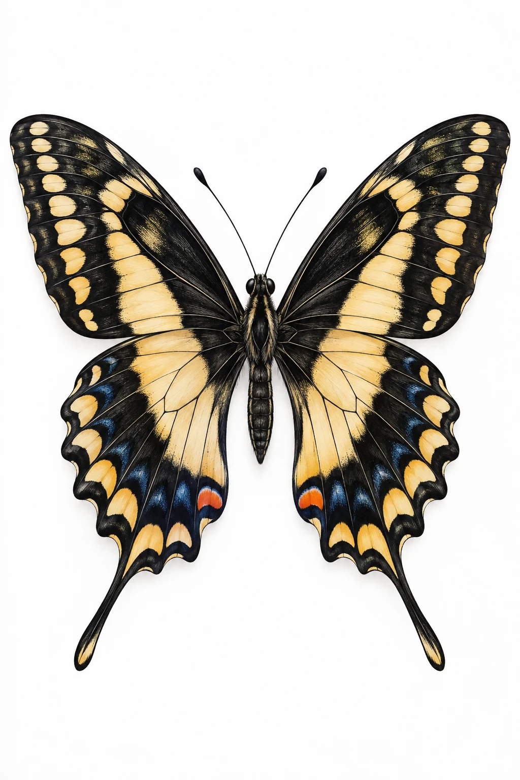 Giant Swallowtail Butterfly Tattoo — swallowtail butterfly tattoo style outfit