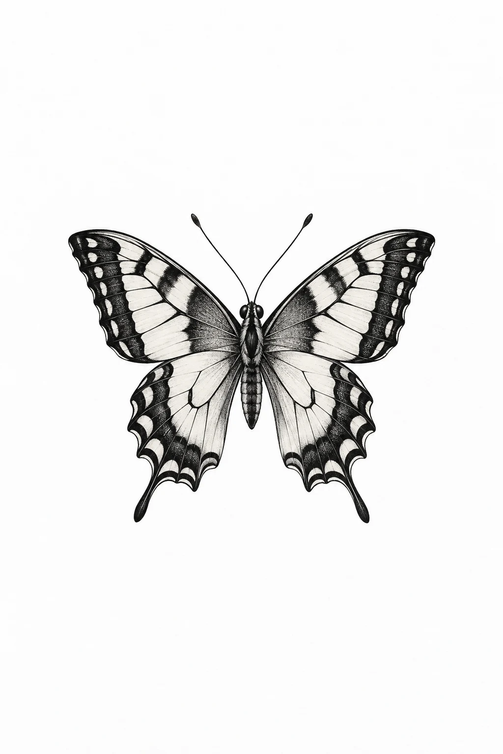 Small Swallowtail Butterfly Tattoo — swallowtail butterfly tattoo style outfit