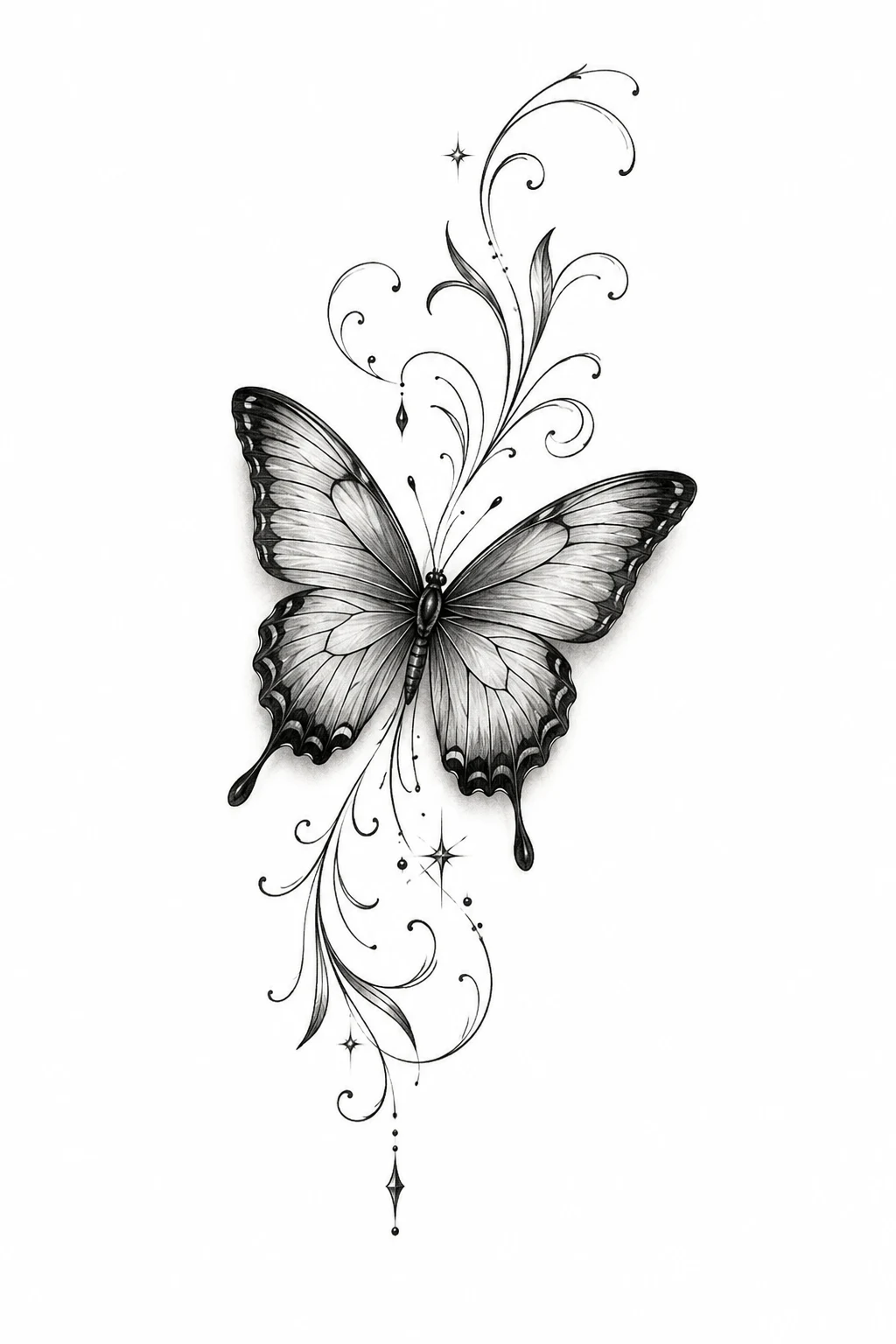 Butterfly on the Hand — tattoo butterfly ideas style outfit