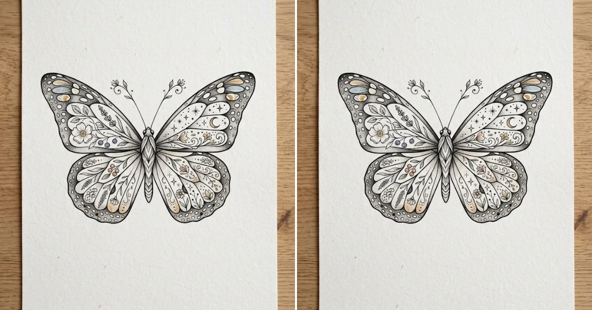 Whimsical butterfly tattoo: 12 Top Tattoo Ideas for whimsical butterfly tattoo