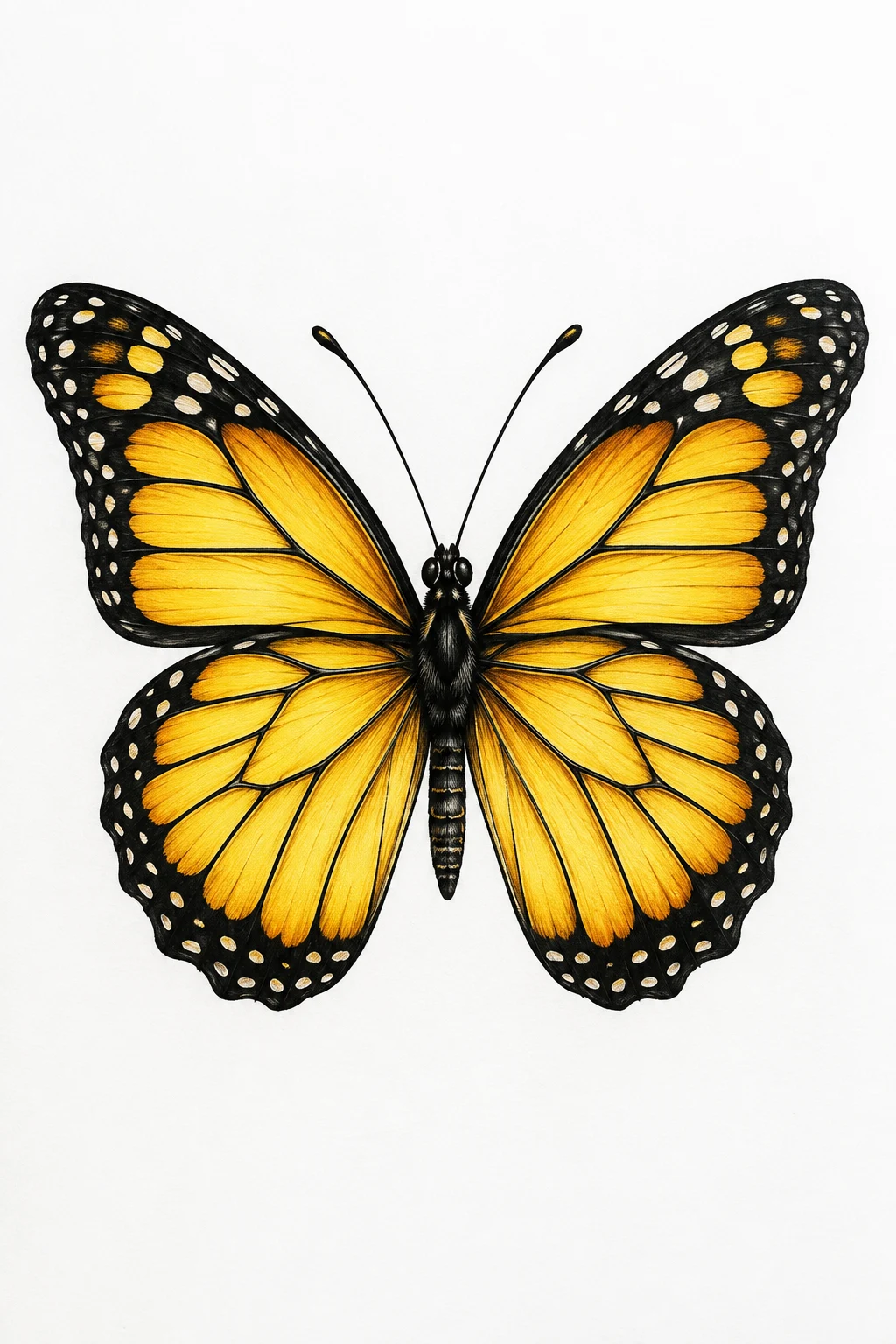 Traditional Yellow Butterfly — yellow butterfly tattoo style outfit