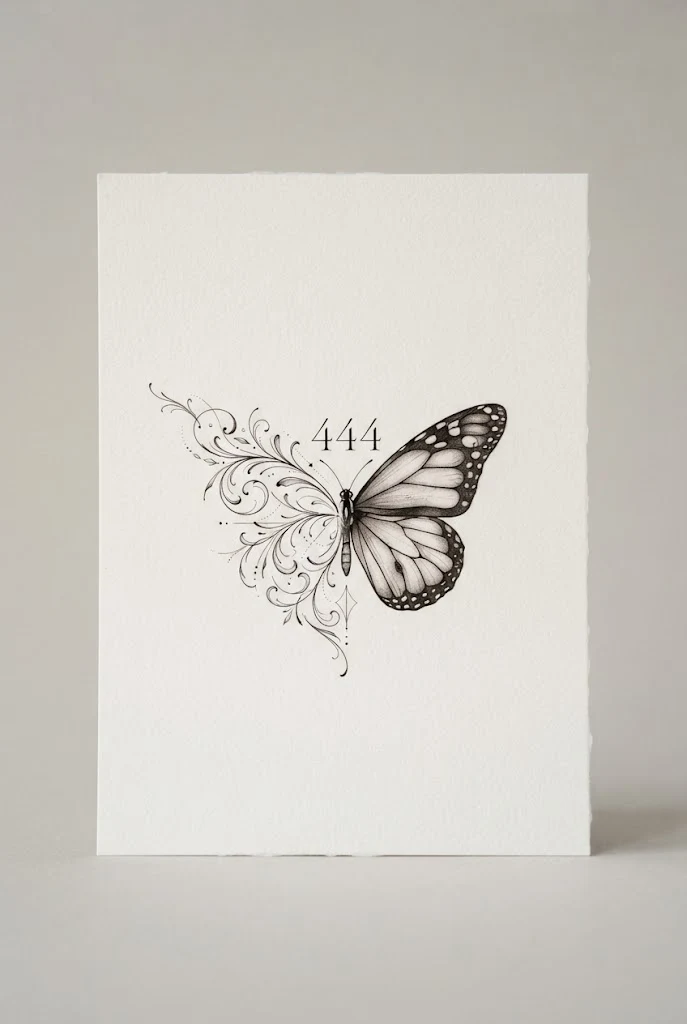 Subtle Half Butterfly Collarbone Art — 444 butterfly tattoo style outfit