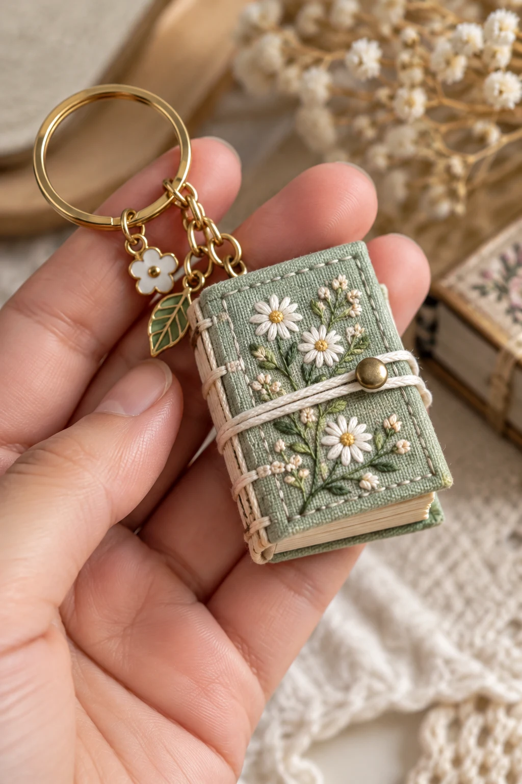 Miniature Book Keychain — aesthetic keychain style outfit