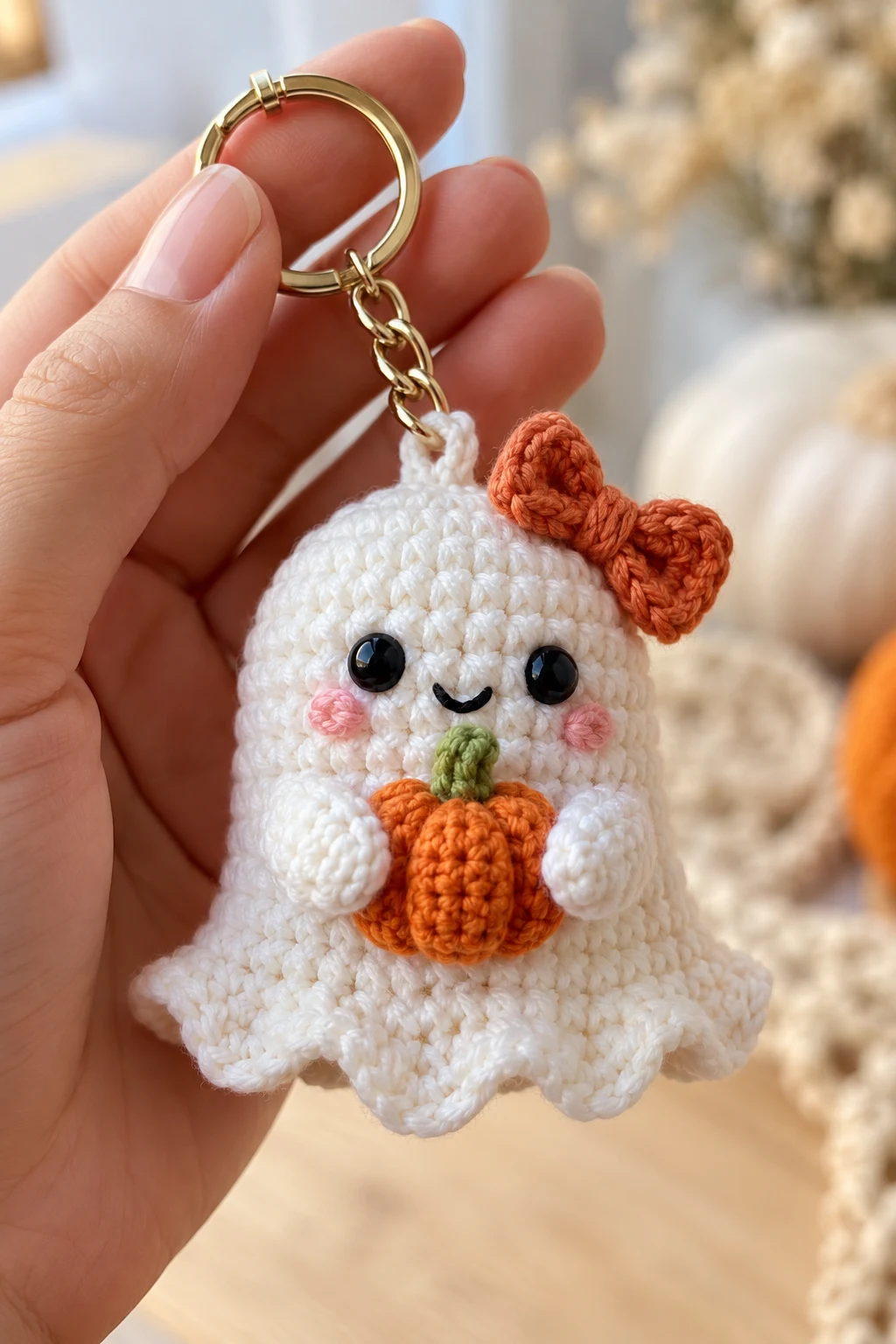 Cute Ghost Keychain — aesthetic keychain style outfit