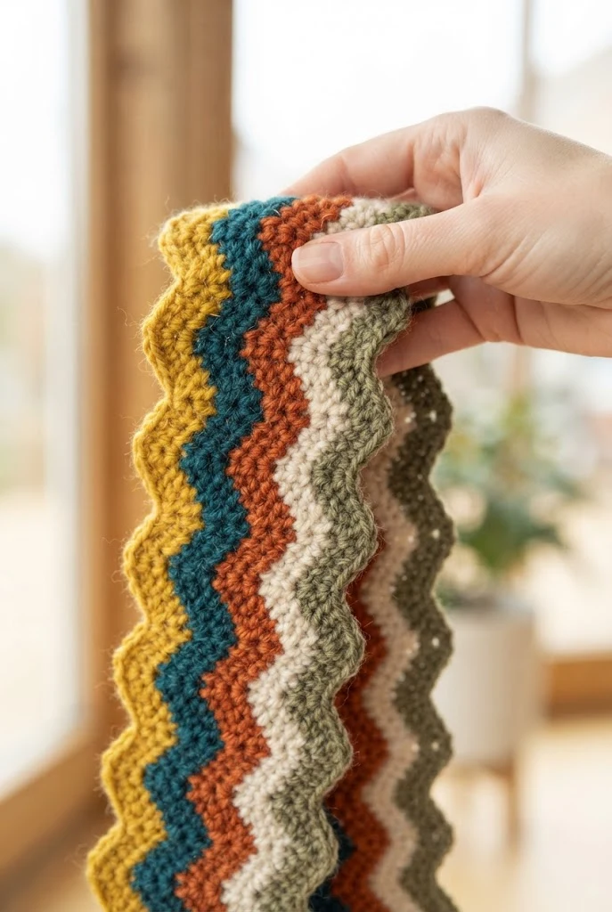 Retro Wave Ripple Headband — Aesthetic things to crochet style outfit