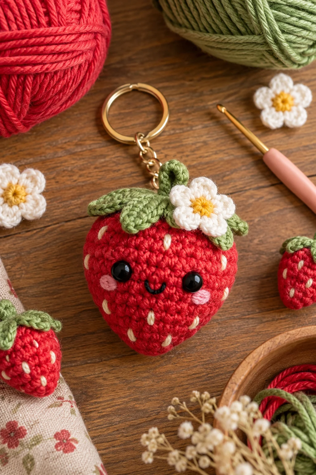 amigurumi keychain — Outfit 11 — amigurumi keychain style outfit