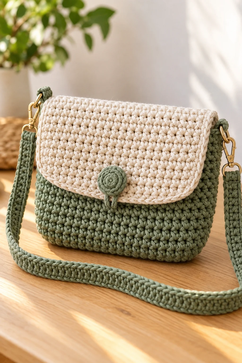 Beginner-Friendly Crochet Crossbody Bag — bag crochet style outfit