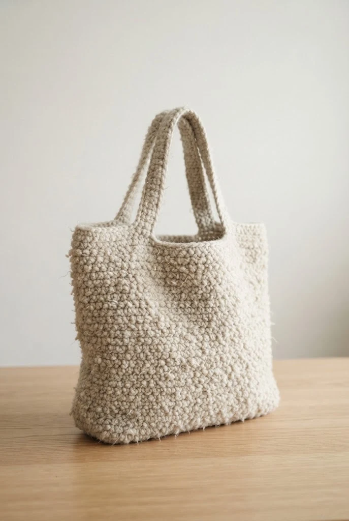 Sherpa Fleece Textured Tote — bag pattern crochet style outfit