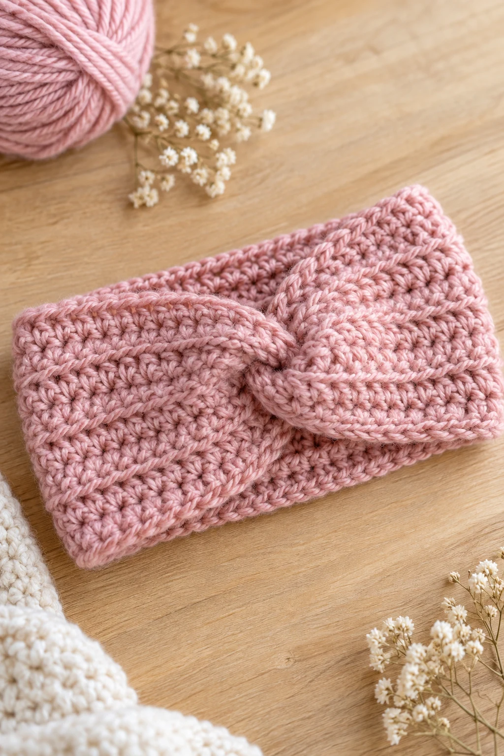 Beginner Crochet Projects: A Simple Ear Warmer — beginner crochet projects style outfit