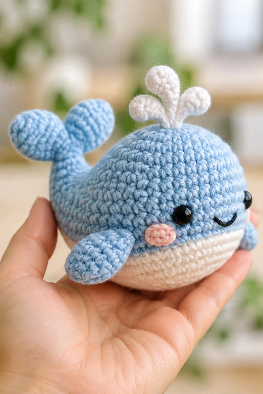 Beginner Crochet Projects Amigurumi: A Tiny Crochet Whale — beginner crochet projects style outfit